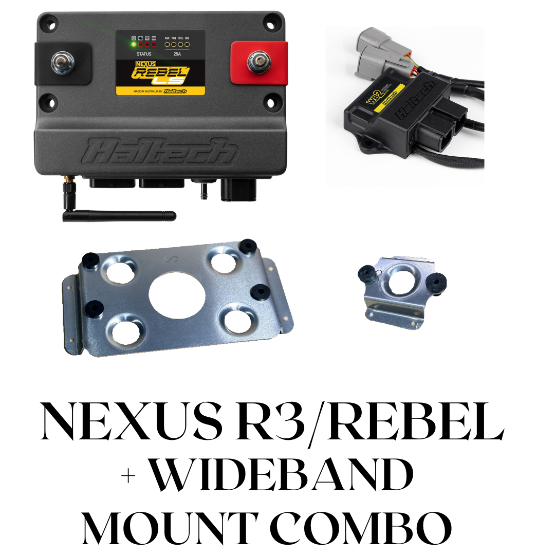 Haltech NEXUS R3 / REBEL ECU Mounting OPTIONS